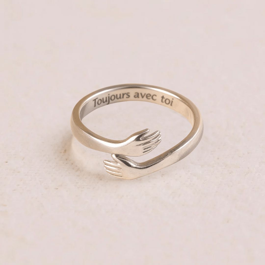Mia preziosa figlia - Anello abbraccio