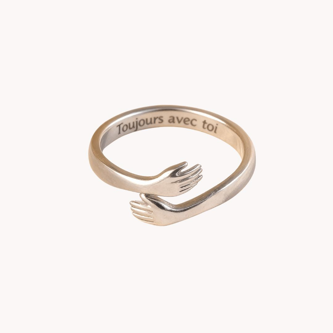 Mia preziosa figlia - Anello abbraccio