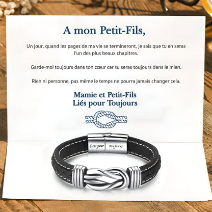 Bracelet Infini - À mon petit-Fils chéri