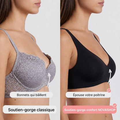 Soutien-gorge confort sans coutures ni armatures