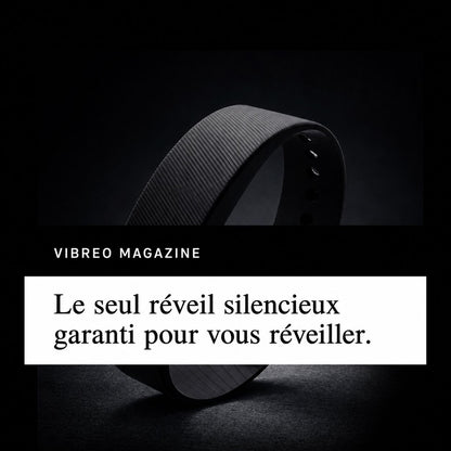 Vibréo - Le bracelet réveil prémium