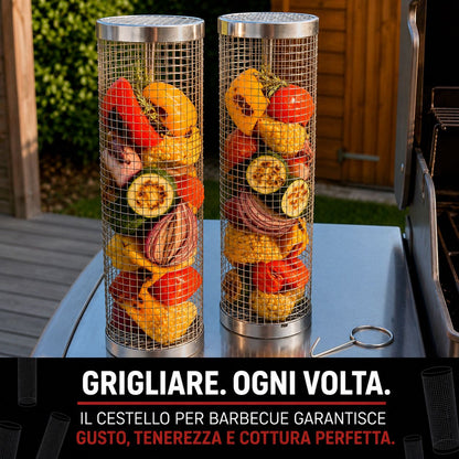 Cestello per barbecue – Qualità premium, grigliate perfette ogni volta