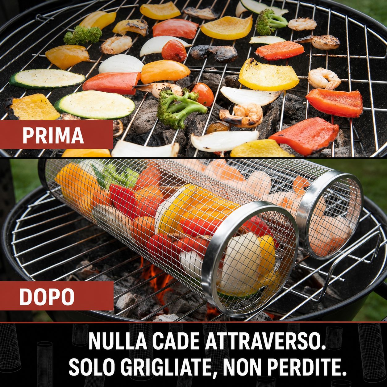 Cestello per barbecue – Qualità premium, grigliate perfette ogni volta