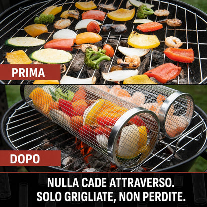 Cestello per barbecue – Qualità premium, grigliate perfette ogni volta
