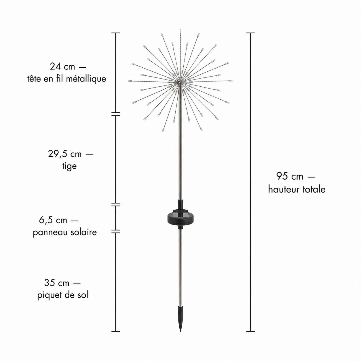 Stella – Lumières décoratives solaires