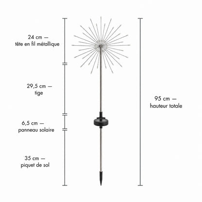 Stella – Lumières décoratives solaires
