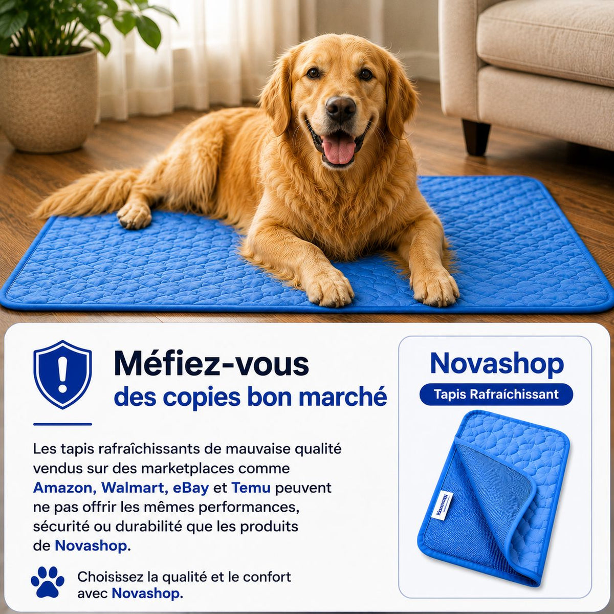 Tapis rafraîchissant Novashop