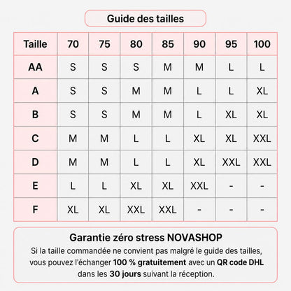 Soutien-gorge confort sans coutures ni armatures