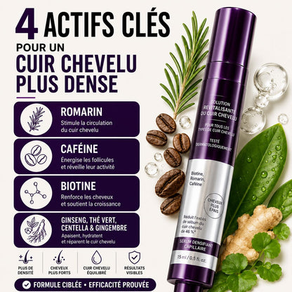 Sérum Densité+™ – Cheveux plus épais et plus volumineux