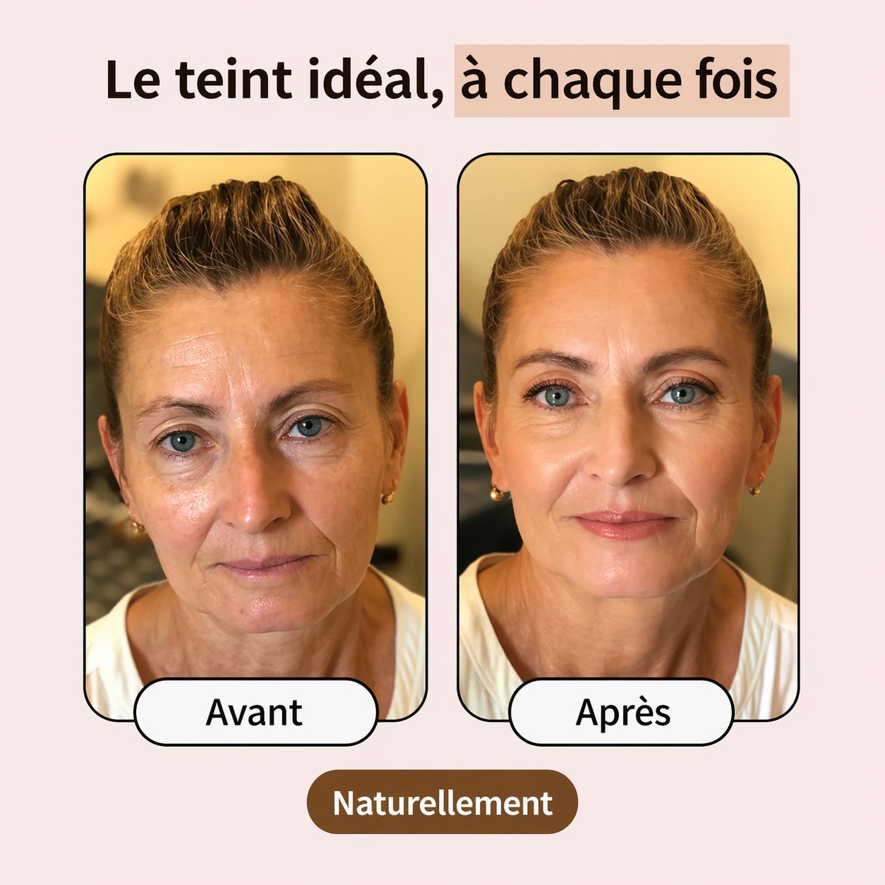 Fond de Teint Stick – Zéro Effet Masque, Zéro Ride Marquée