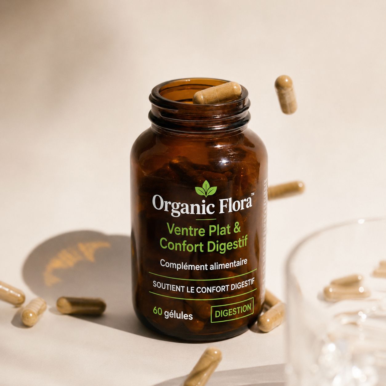 Organic Flora™ – Ventre Plat & Confort Digestif