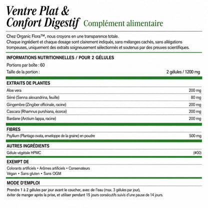 Organic Flora™ – Ventre Plat & Confort Digestif