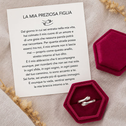 Mia preziosa figlia – Anello coccola