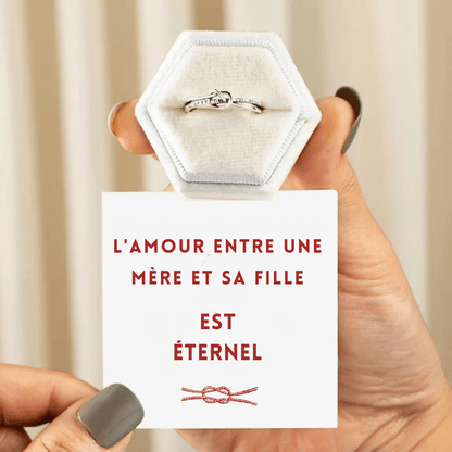 Bague mère et fille - Unies pour toujours