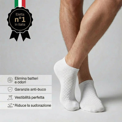 Calzini corti premium in bambù