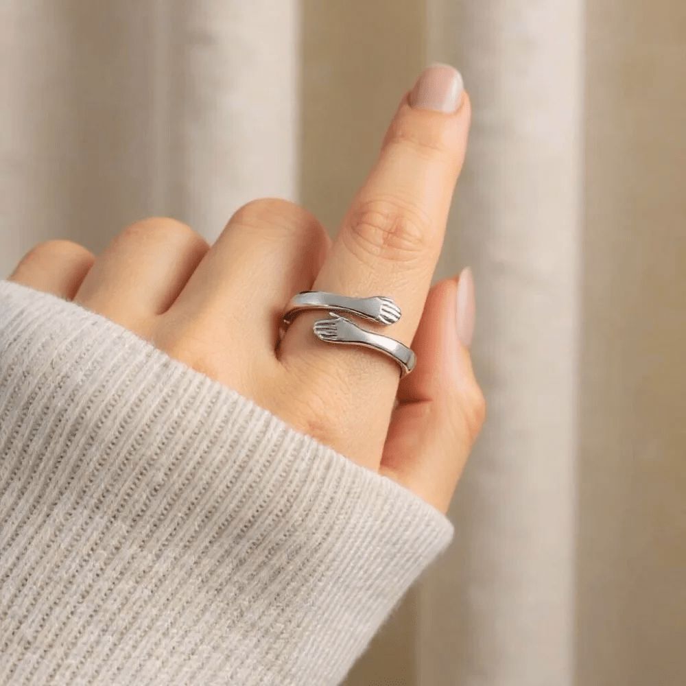 Mia preziosa figlia - Anello abbraccio