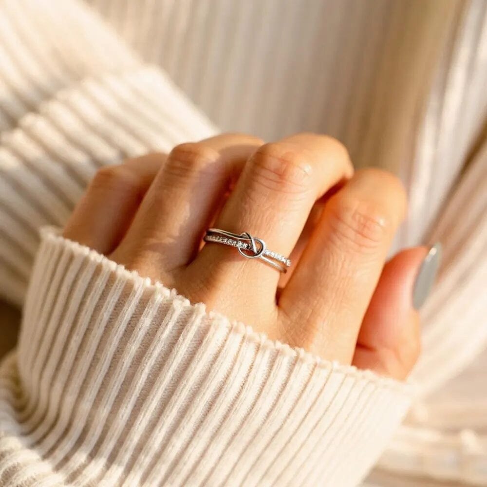 Bague mère et fille - Unies pour toujours